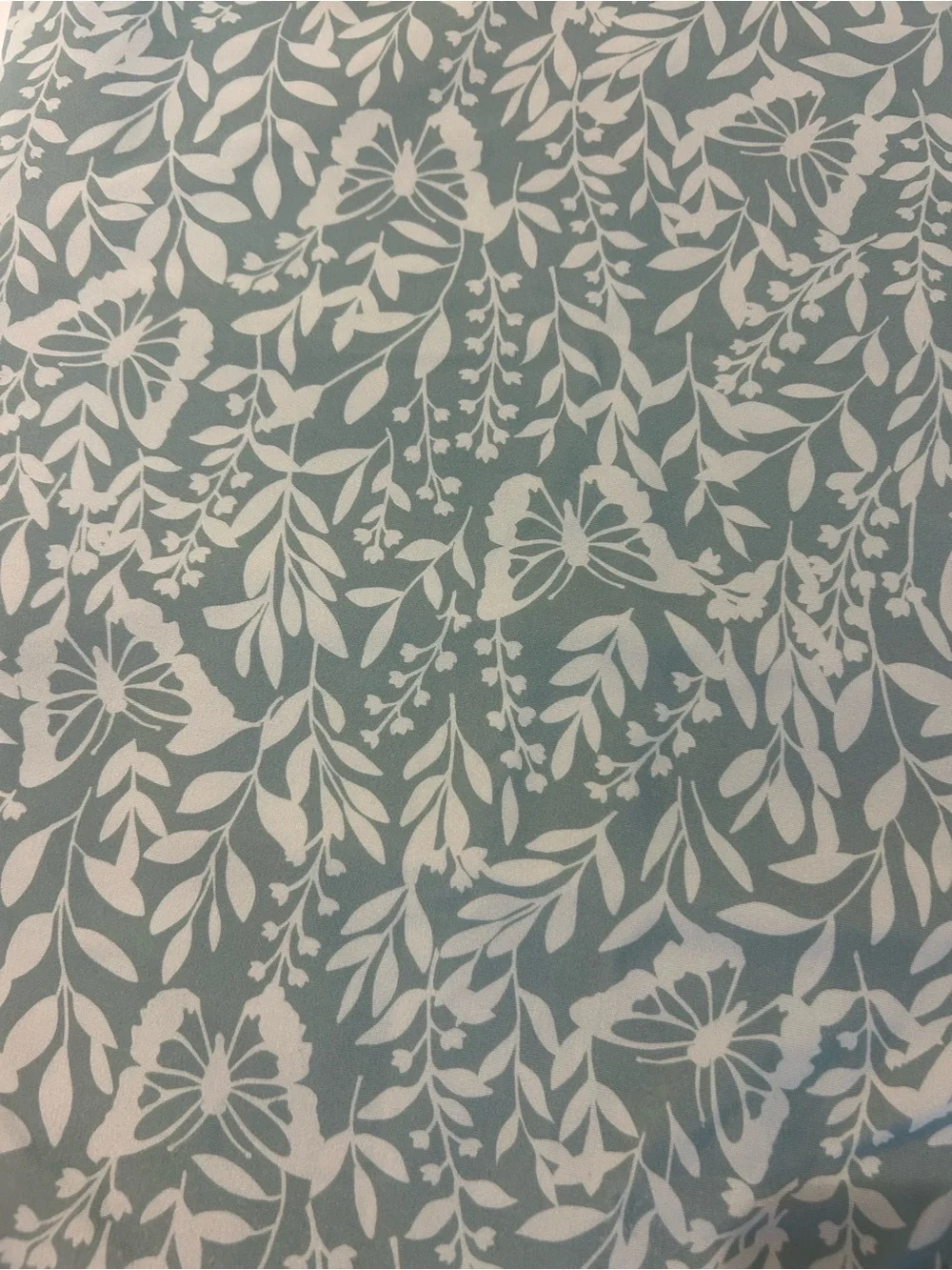J. Crew Crewcuts One Piece Swimsuit Ruffle Strap Teal Botanical Print Size 10